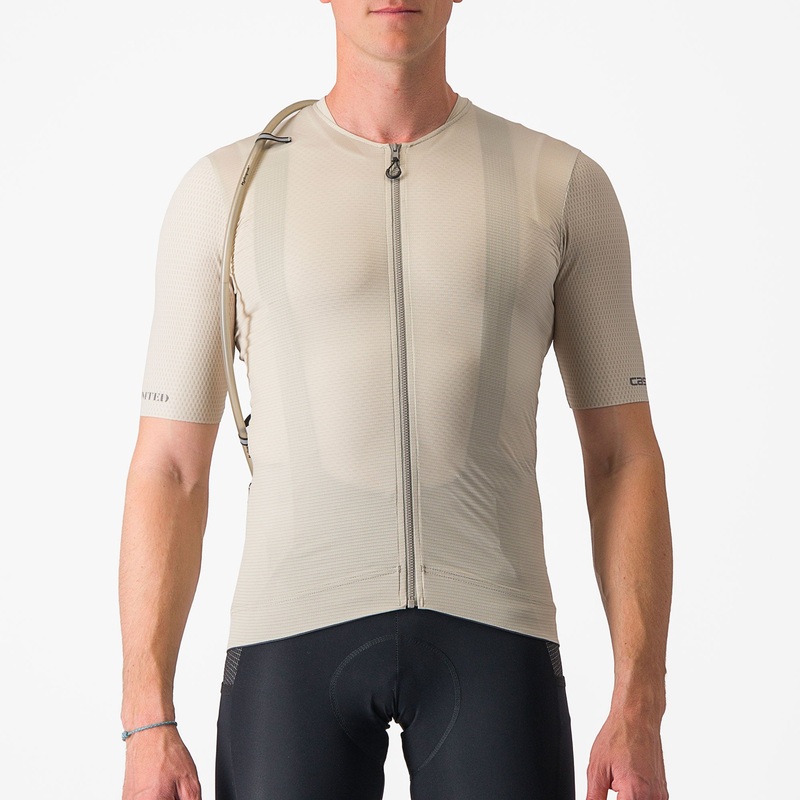 Maglia Castelli Unlimited Pro - Beige