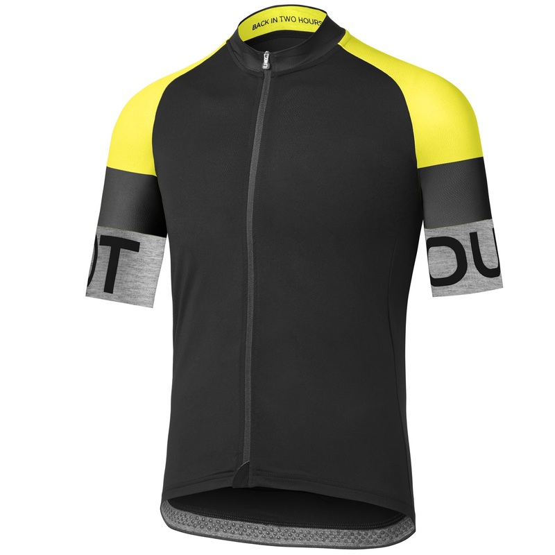 Maglia Dotout Pure - Nero giallo fluo