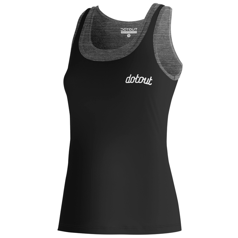 Top donna Dotout Flash - Nero
