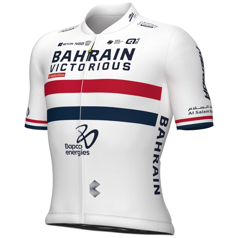 Maglia Ale Bahrain Victorious 2024 - Campione Gran Bretagna