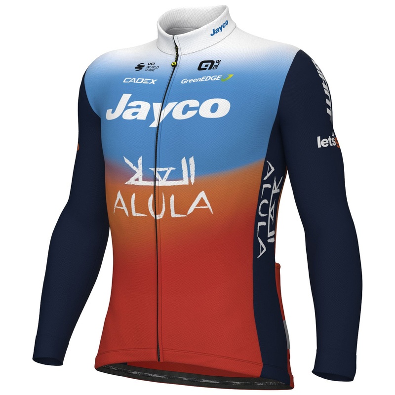 Maglia maniche lunghe Ale Team Jayco Alula 2024