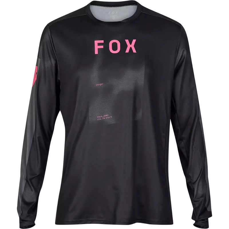 Maglia maniche lunghe Fox Ranger Taunt - Nero