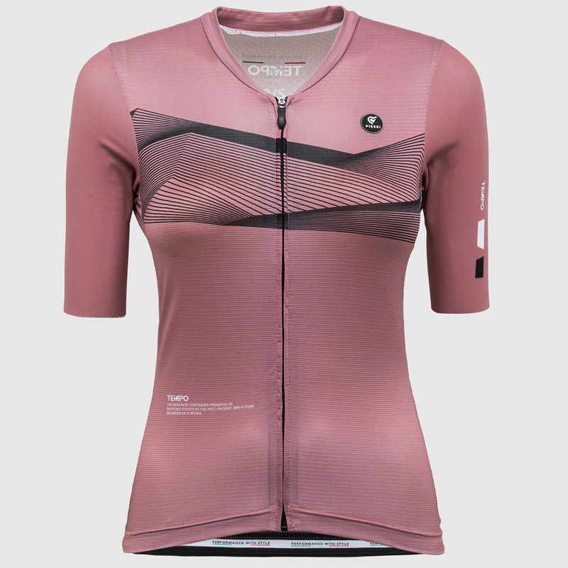 Maglia donna Pissei Tempo - Rosa scuro