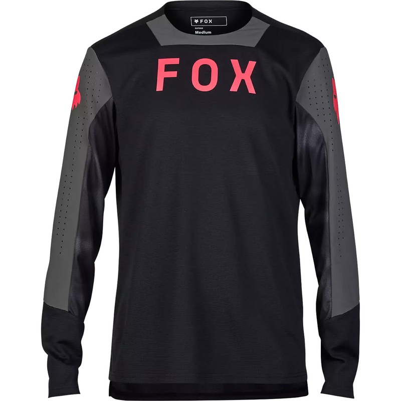 Maglia maniche lunghe Fox Defend Taunt - Nero