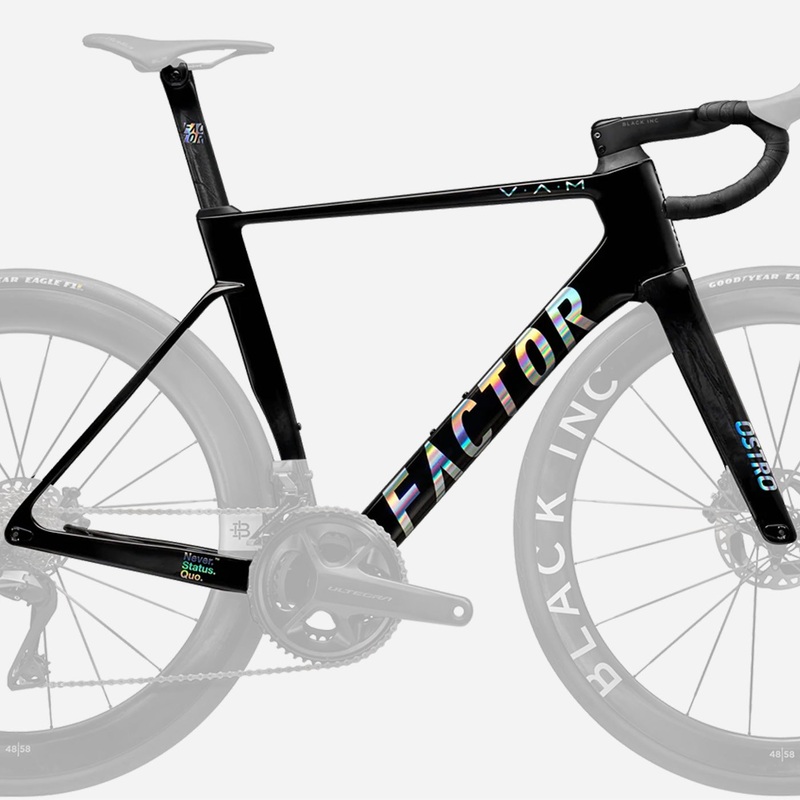 Telaio Factor Ostro Vam 2.0 disc - Nero chrome