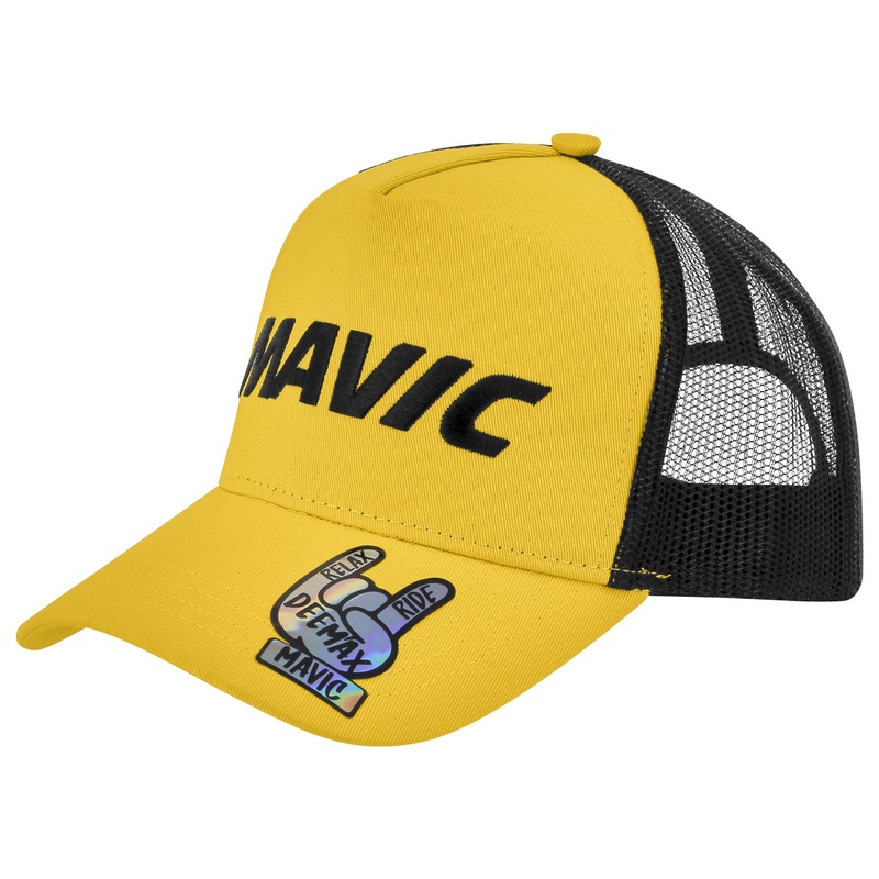 Cappellino Mavic Trucker - Giallo nero