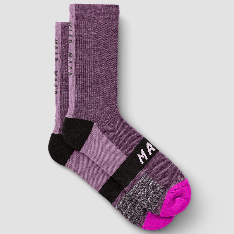 Calze Maap Alt_Road Merino Space Dye - Viola
