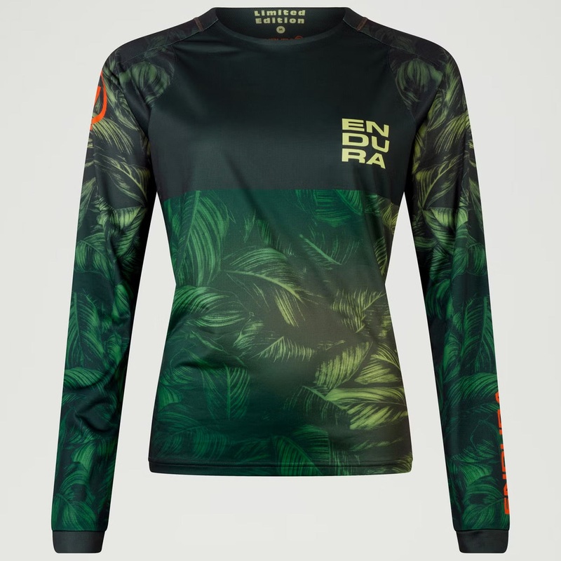 Maglia maniche lunghe donna Endura Tropical Tee LTD - Verde