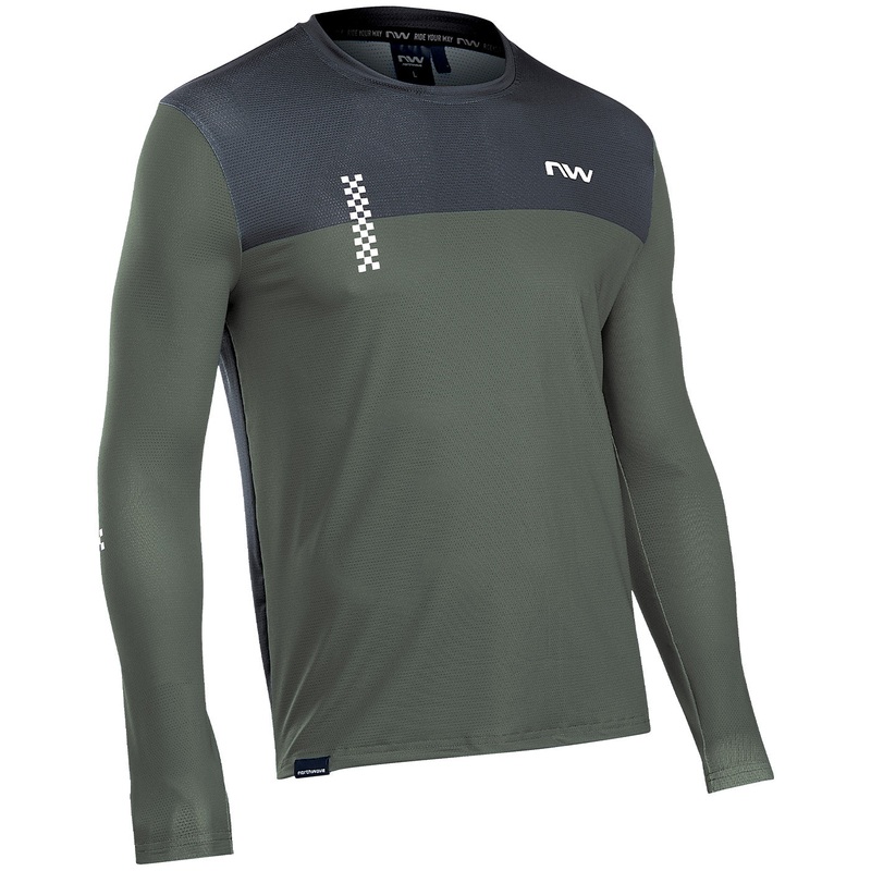 Maglia maniche lunghe Northwave XTrail 2 - Verde