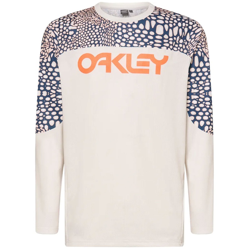 Maglia maniche lunghe Oakley Maven Coast - Bianco