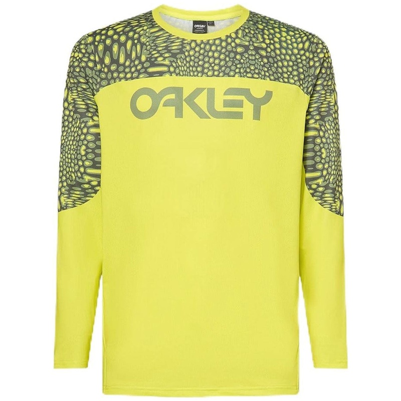 Maglia maniche lunghe Oakley Maven Coast - Giallo