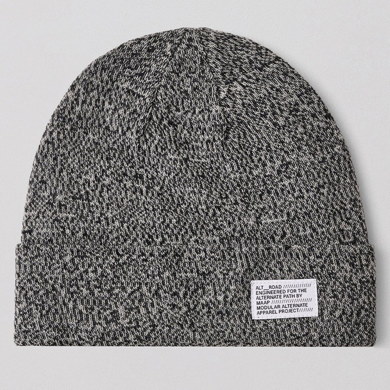 Cappellino invernale Maap Alt_Road Merino - Grigio nero
