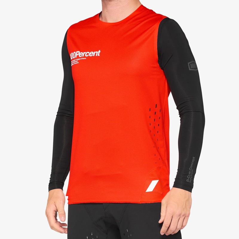 Maglia senza maniche 100% R-Core CONCEPT - Rosso