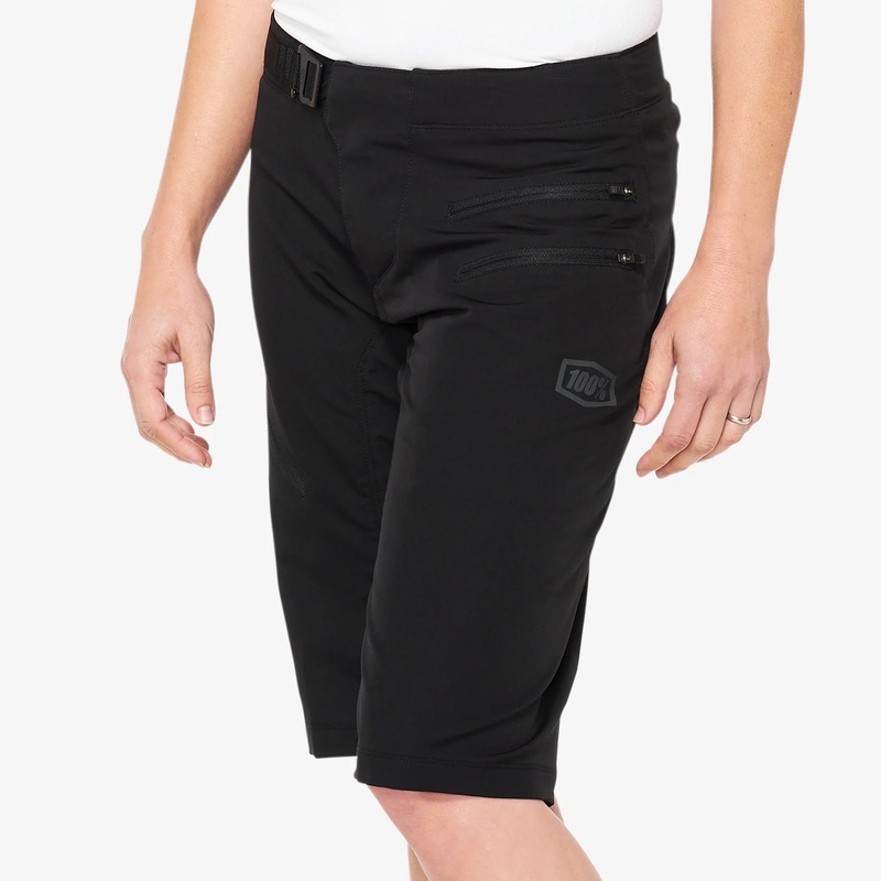Pantaloncini mtb donna 100% Airmatic- Nero