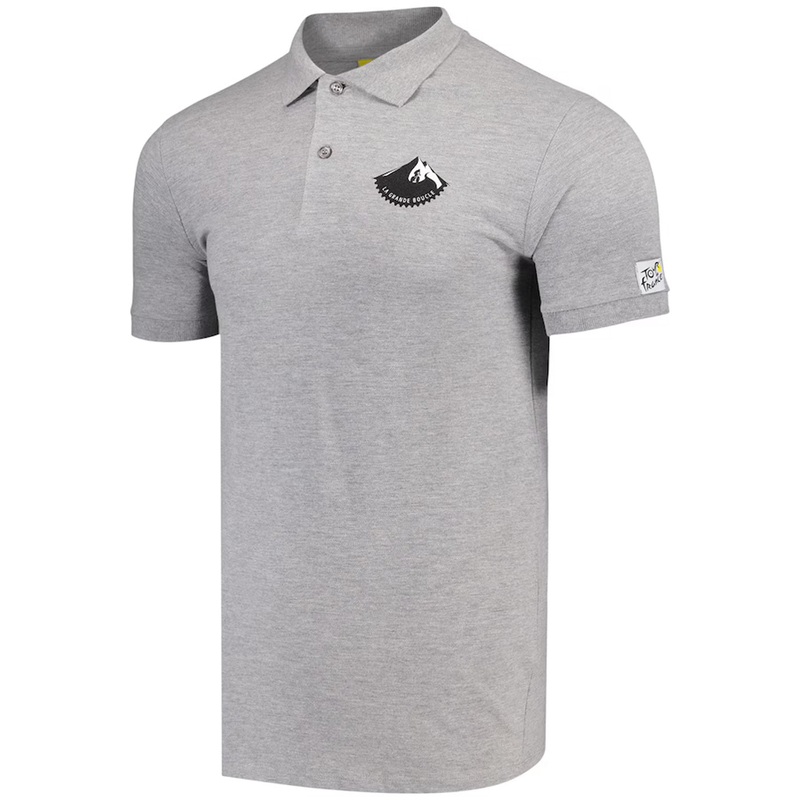 Polo Tour de France Logo Graphic - Grigio