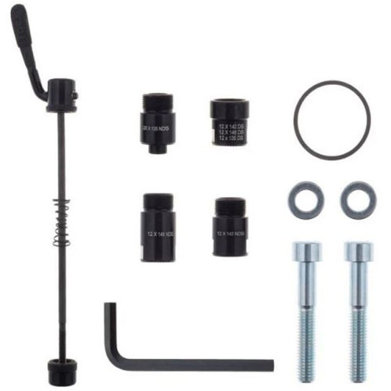 Kit adattatori Tacx Flux S/2 - Asse 12 mm