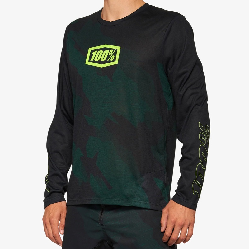 Maglia maniche lunghe 100% Airmatic LE - Nero
