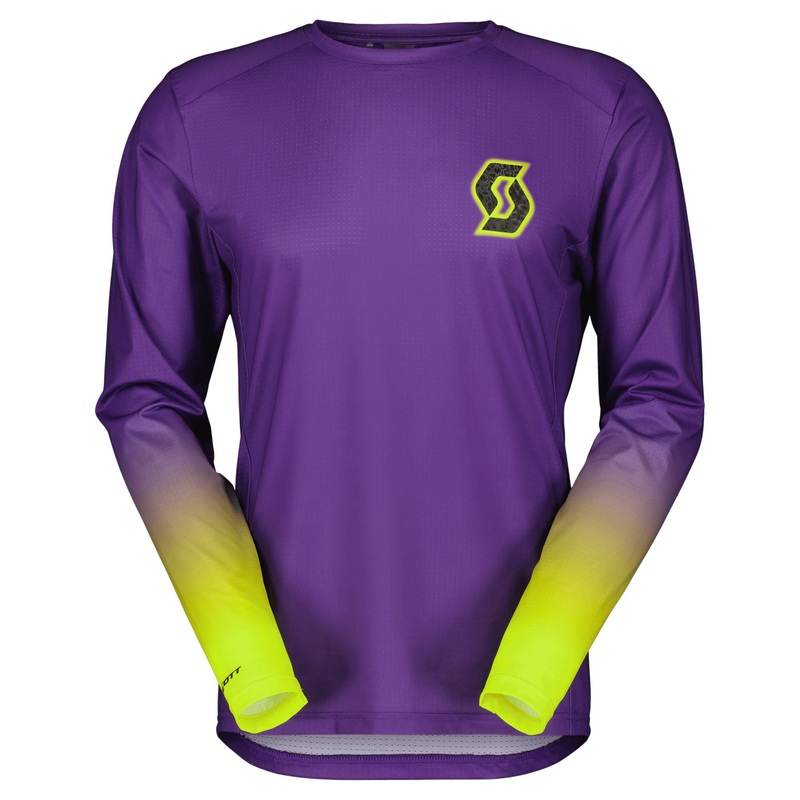 Maglia maniche lunghe Scott MTB RC Progressive - Viola