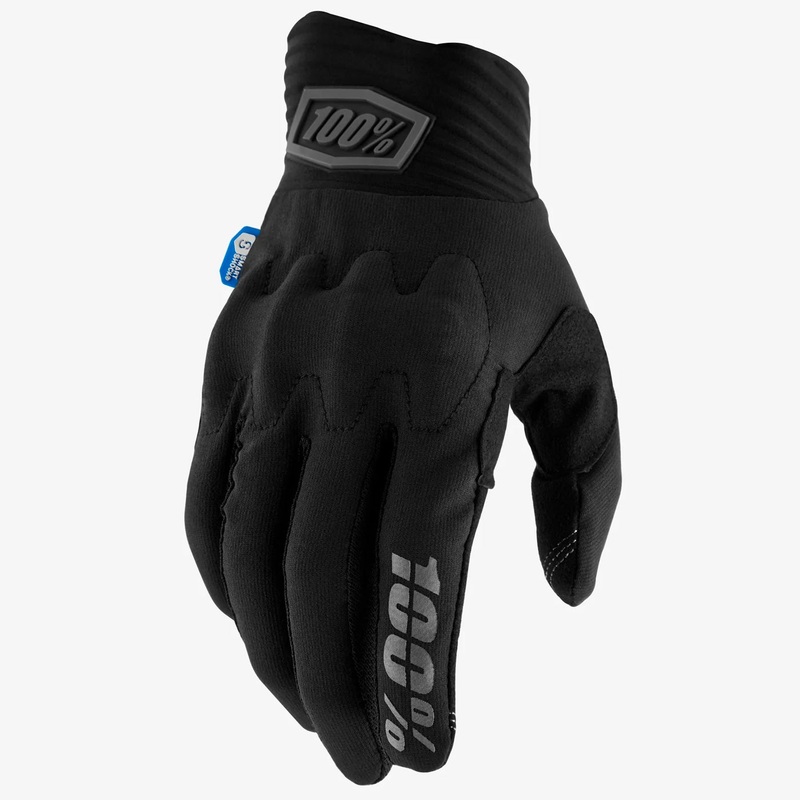 Guanti 100% Cognito Smart shock - Nero