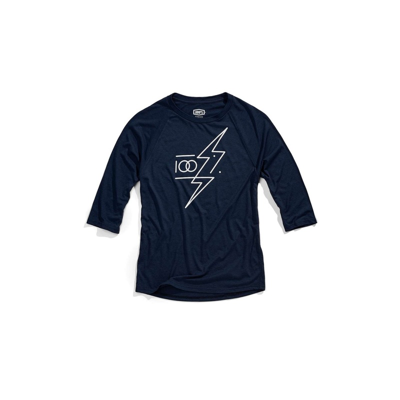 100% Helgi 3/4 Sleeve Tech Tee
