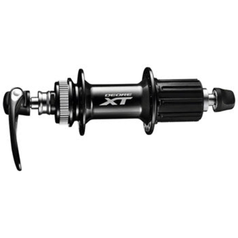 Shimano XT FH-M8000 Rear Hub - QR x 135mm, Center-Lock, HG 11 MTN, Black, 32H