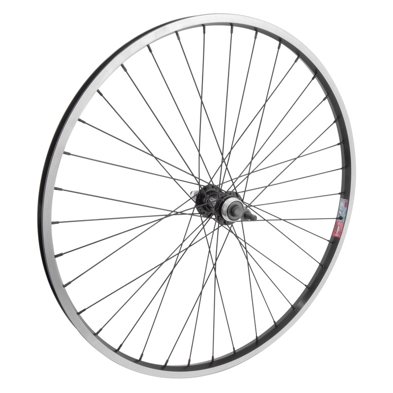 Wheel Master 26" Alloy Mountain Single Wall WHL RR 26x1.5 559x19 ALY BK MSW 36 ALY FW 5/6/7sp BO BK 135mm 14gBK