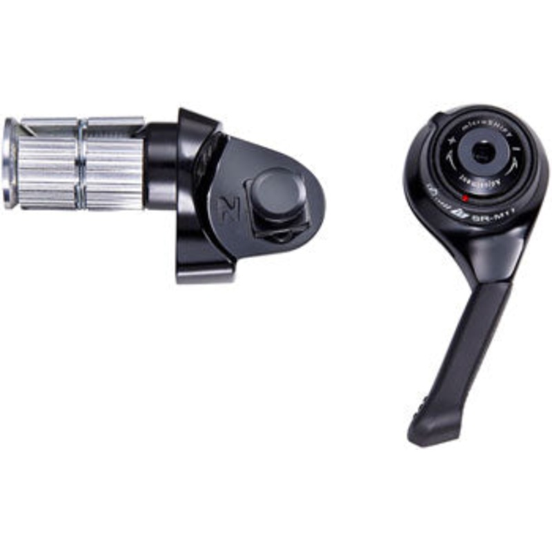 microSHIFT Right Bar End Shifter, 11-Speed Mountain, SRAM Compatible