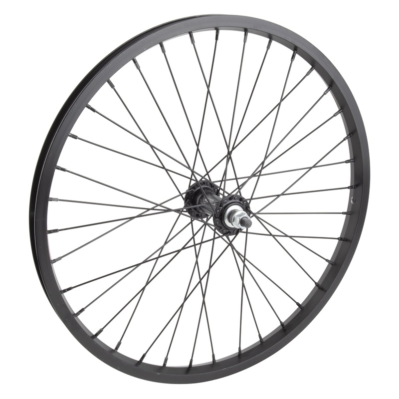 Wheel Master 20" Alloy BMX WHL FT 20x1.75 406x19 ALY BK 36 ALY BO 3/8 BK 14g BK