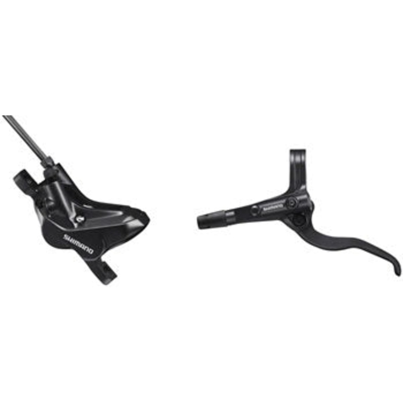 Shimano BR-MT420 Disc Brake and BL-MT401 Lever - Front Hydraulic 4-Piston Post Mount Black