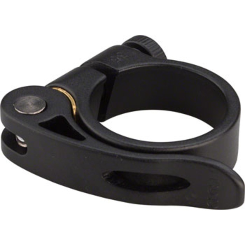 Zoom Alloy Seatpost Clamp - 35mm, QR, Black