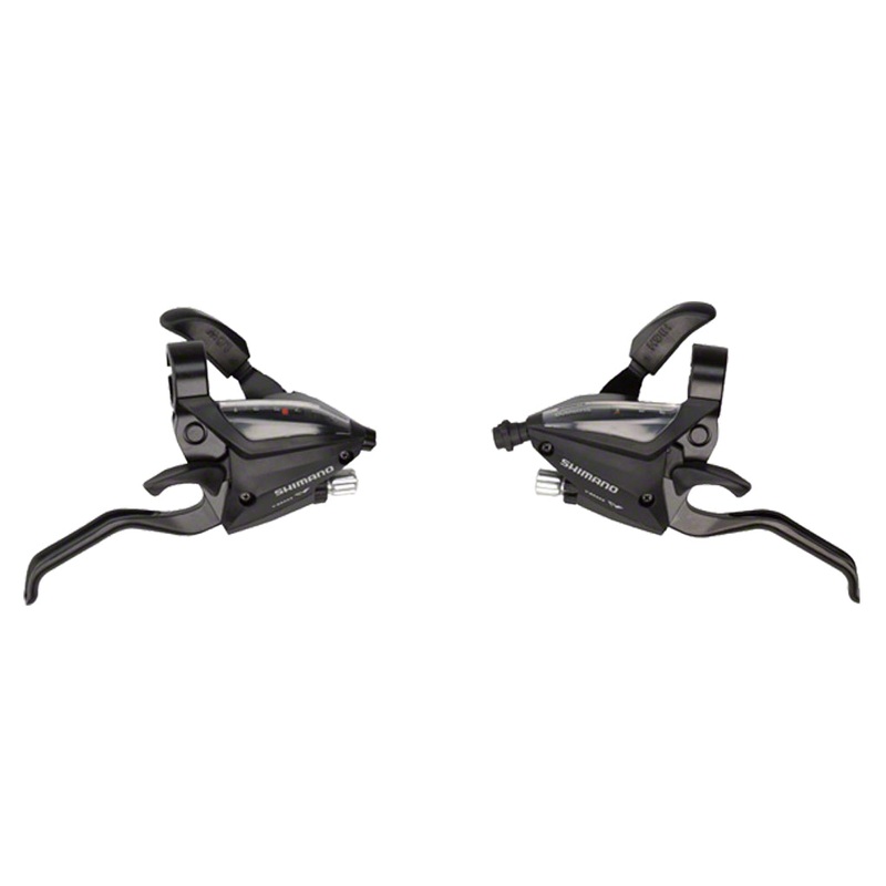 Shimano ST-EF500 3 x 7-Speed Brake/Shift Lever Set Black