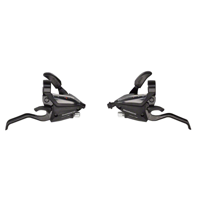 Shimano ST-EF500 3 x 8-Speed Brake/Shift Lever Set Black