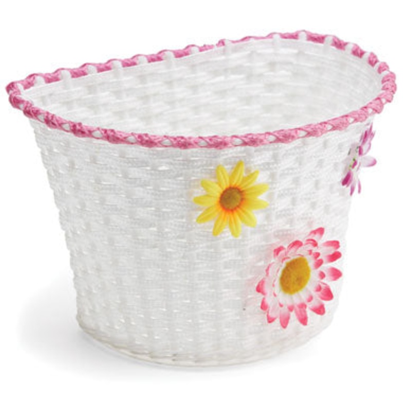 Sunlite Kids White Flower Basket