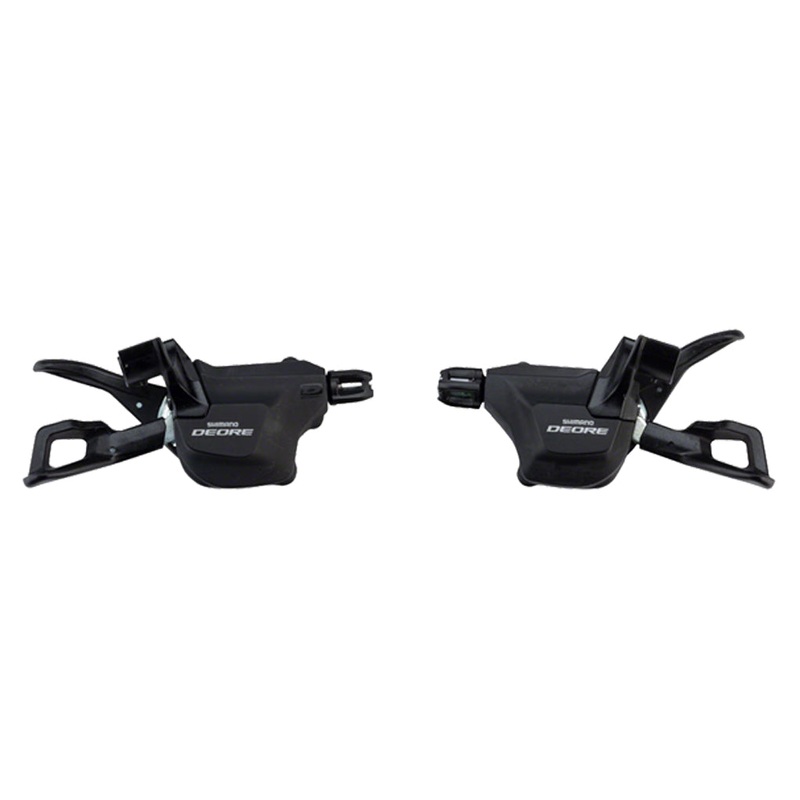 Shimano Deore M6000-I 2/3 x 10-Speed I-Spec II Shift Lever Set, Black
