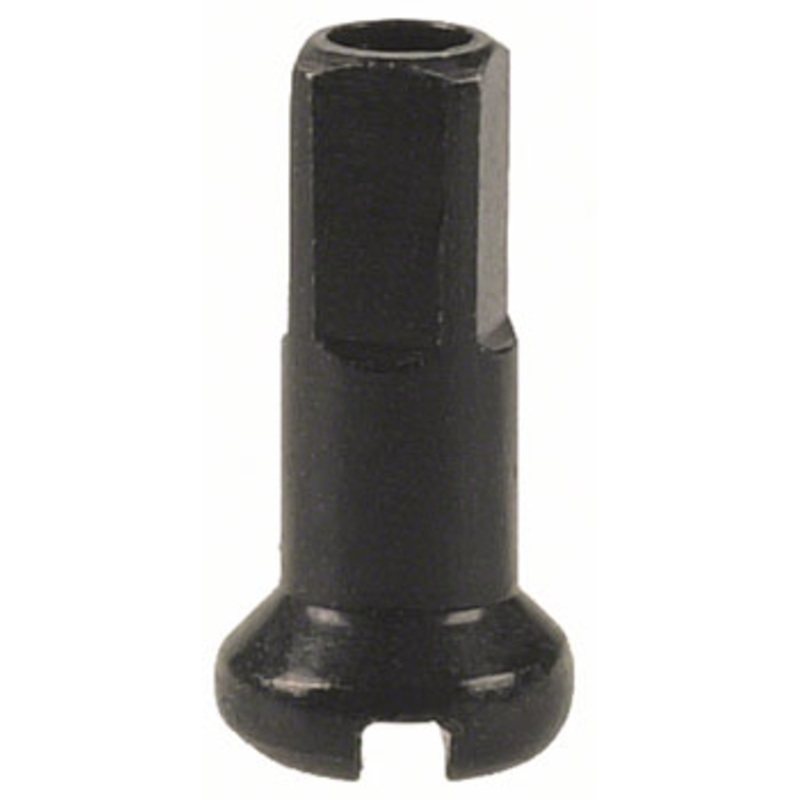 DT Swiss Standard Spoke Nipples - Brass, 2.0 x 12mm, Black, Box of 100