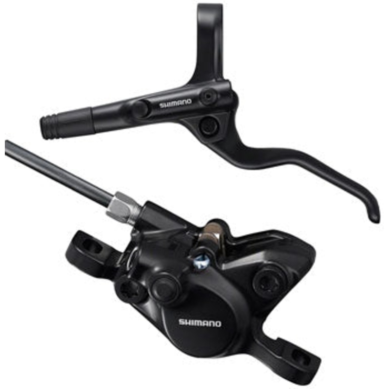 Shimano BR-MT200 Disc Brake and BL-MT201 Lever - Front Hydraulic 2-Piston Post Mount Black