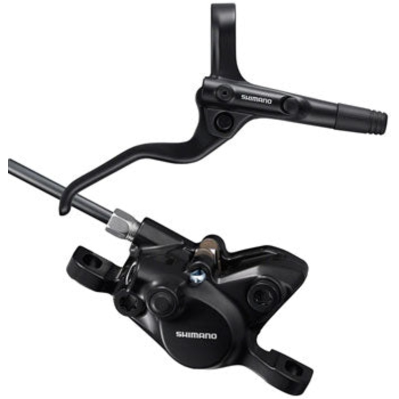 Shimano BR-MT200 Disc Brake and BL-MT201 Lever - Rear Hydraulic 2-Piston Post Mount Black