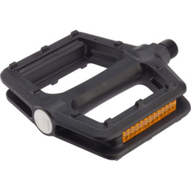 VP Components Grind Pedals - Platform, Plastic, 9/16", Black