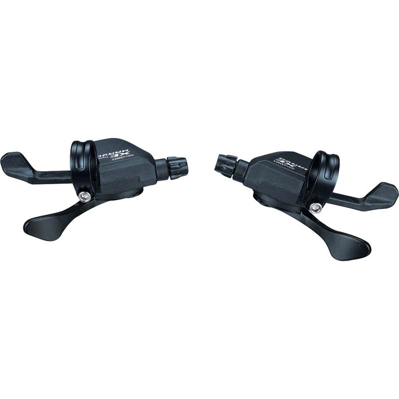 microSHIFT XE Marvo Trigger Shifter Set 9-Speed Double/Triple Shimano Compatible