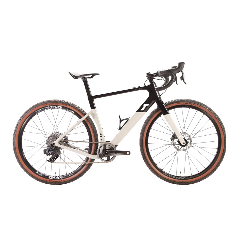 3T Exploro Racemax Boost SRAM Force eTap AXS Electric Gravel Bike 2023, Size 51cm