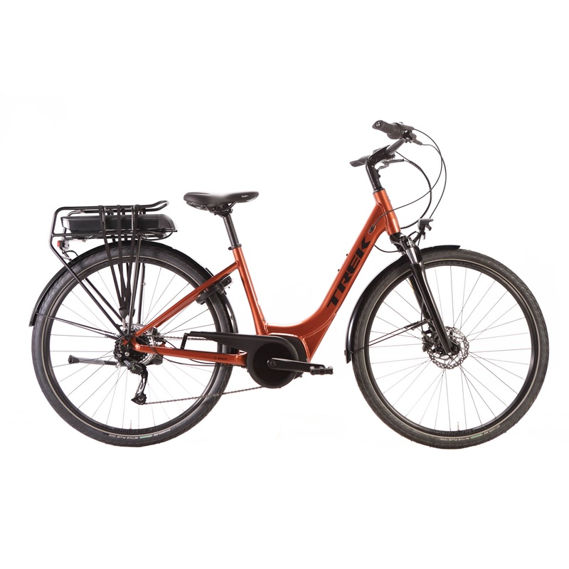 Trek Verve+ 1 Lowstep Shimano Altus Electric Hybrid Bike 2023, Size Small