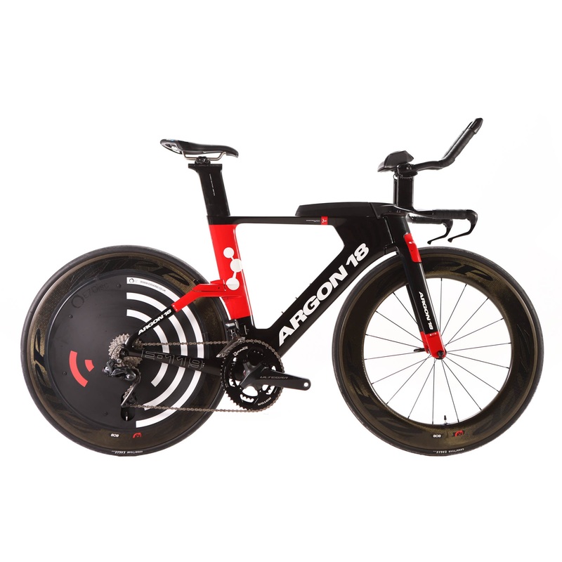 Argon 18 E-119 Shimano Ultegra Di2 TT Bike 2018, Size Medium