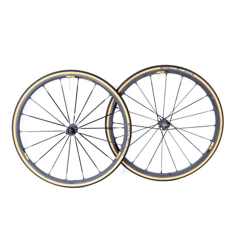 2017 Mavic Ksyrium SLR SSC Exalith Clincher Wheelset, Shimano Freehub