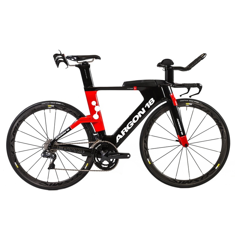 Argon 18 E-119 Tri Shimano Ultegra Di2 TT Bike 2018, Size Medium
